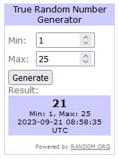 Concours septembre 2023